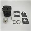 Luxuyvarna Kit guarnizioni pistone cilindro da 34 mm compatibile con Kawasaki TJ27 TJ27E Trimmer Decespugliatore Motore Parte di ricambio