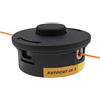 QHALEN - Testina per tagliabordi Stihl Autocut Go 25-2, FS44, FS48, FS51, FS55, FS60, FS74, FS76, FS80, FS83, FS85, FS90, FS100, FS106, FS120, stringa di alimentazione a urto 4002, 710 191.