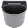 FAUOSWUK Comodo Secchio per Mangime per Latte per Vitelli con Capezzoli Sostituibili in Plastica HL MP70B per Bestiame, capacità 4 Litri (Set Completo di Secchio per Alimentazione da 4)