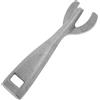 MAGICLULU Pinza in Ghisa Per Barbecue E Teppanyaki Con Manico Antiscivolo Clip Versatile Per Piastra Calda E Piatto Bistecca Utensile Da Cucina Per Grill E Fajita Facile Da Pulire