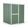 Notek Box in Acciaio Zincato Casetta da Giardino in Lamiera 1.55 x 1.75 m x h2.02 m - 60 KG - 2.71 metri quadri (Verde)