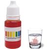 Quorvex Reagente da Test Gocce PH - 10ml Soluzione Misurazione Preciso Bilanciatore Liquido | Fenolo | Bilanciatore di Fluidi | Soluzione per Test PH per Acqua Prato Acquario Giardino Piscina