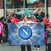 Generic Bandiera Da Giardino Napoli Calcio 2017 Bandieradacortile Colore Vivido Outdoorbandiera Durevole Bandiere Decorative Per Celebrazioni Festival All'Esterno 90X152CM