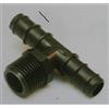 Alfa 10 pezzi 16 MM X 3/4 X 16 MM - T 90° RACCORDO PORTAGOMMA E FILETTO IRRIGAZIONE GIARDINO 14030