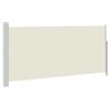 vidaXL Tenda da Sole Laterale Retrattile 140x300 cm Crema Telo Telone Parasole