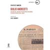 Aracne (Genzano di Roma) Giulio Andreotti. Cultura del dialogo tra interessi nazionali e affari esteri (1944-1994)