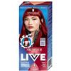 Schwarzkopf LIVE 026 rosso scuro semi-permanente, confezione da 3