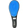 bakhita Spazzola Districante Sciogli Nodi per Capelli Professionale [NERO INTERNO AZZURRO] + IN OMAGGIO 1 forbice manicure Made in Italy