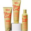Umberto Giannini Routine per Capelli Ricci Ricci Forti Rinforza e Idrata (3 Prodotti) - Shampoo, Balsamo e Trattamento Latte Idratante Condizionante Senza Risciacquo - Biotina - Senza Solfati + Vegano