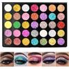 Futuhada 35 Colori Palette di Ombretti Glitter, Tavolozza di Ombretti Colorati, Professionale Eyeshadow Palette di Occhi Degli Altamente Pigmentata, Metallo Nudo a Lunga Durata Impermeabile