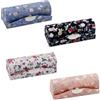 CHROMACRAFT - Scatola per rossetti con stampa floreale da 4 pezzi, con specchio, retrò, portatile, multicolore, unisex, uso quotidiano, da viaggio, regalo