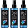 RedOne Natural Cologne Spray Old Marine (3 x 150 ml) alcool a 80° | profumo da uomo | Eau de Cologne Men | profumo barbershop | confezione risparmio