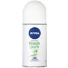 NIVEA - Deodorante roll-on da donna Pure & Natural Action - Jasmin, anti-perspirante, confezione da 3 (3 x 50 ml)