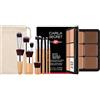 FantasyDay Professionale 10 Colori Coprenza Elevata a Lunga Tenuta Correttore Crema Concealer Palette Contouring Viso Correttori Makeup Gift Set per Hide Occhiaie e Imperfezioni con 11 Pennelli Trucco