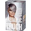 Rubélia Metallic Touch - Colore permanente per capelli, colore argento metallizzato, confezione da 115 ml