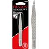 Revlon Slanted Tip Tweezers for Men, Ultra-Sharp for Precision Eyebrow Shaping and Facial Hair Removal, Larger Non-Slip Grip, Stainless Steel, 1 count