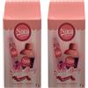 FEI FAN 2x Nani Gourmand Set Regalo Donna Sweet Body Macarons Acqua Corpo Profumata 75ml + Bagnodoccia 300 ml