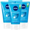 Nivea Gel Detergente Rinfrescante Viso Formula Delicata con Tecnologia Hydra IQ e Vitamina E ad Azione Rivitalizzante Rigenerante Purificante per Pelli da Normali a Miste - 4 Flaconi da 150ml