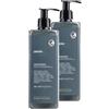 Anyah Crema Idratante Mani e Corpo - Con Olio di Semi di Girasole e Conestratto di Rosmarino - Certificato Ecolabel - Made in Italy - 2 X 480 ML