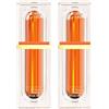 Generico Crème tonifiante à la vitamine C, anti-cernes hydratant et éclaircissant, hydratation longue durée pour tous types de peau (2pcs)