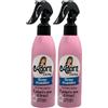 FEI FAN Spray Termo Protettivo per Phon e Piastra, Ti Piaci e non Ti Bruci, 200 ml, Protezione Fino a 230 °C (2 Unità)