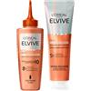 L'Oreal Paris L'Oréal Paris Routine Anticaduta Elvive Growth Booster Balsamo da 150ml + Siero Cute Senza Risciacquo da 102ml per Capelli Fragili con Niacinamide Aminexil-R Estratto di Radice di Zenzero - Set da 2