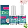 Generico 3 Days Nail Care, Olio Per La Cura Delle Unghie Con Formula A Base Di Aminoacidi E Cheratina, Formula Rinforzante Per Unghie Fragili, Nutrimento Quotidiano Rinforzante (2pcs)
