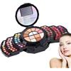 Generisch Face Make up - Set di cosmetici Starter | Compact Beauty Kit con lucidalabbra, ombretto, correttore Eyebrow Pen Eyeliner, palette di regolazione in polvere per uso quotidiano