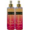 FEI FAN Acqua Profumata Corpo, Regala Un Aroma Persistente Per Tutto Il Giorno, Ti Sentirai Sempre Fresca e Attraente. Scelta Perfetta Per Gli Amanti Delle Fragranze Uniche 250ml (2 Unità, CRAZY TEMPTATION)