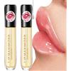 VDSVD 2 Pezzi Lip Plumper Extreme Lip Maximizer Plumping Gloss, Lip Repairing Reduce Lip Fine Lines, Moisturizing Lip Care Serum
