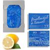 Sicignano Casalinghi Ingrosso Casalinghi Set 100 Salviette Monouso Napulè Rinfrescanti al Limone, Confezioni Singole Biodegradabili per Ristoranti Bar Hotel Eventi Catering, Azione Igienizzante e Purificante per Uso Quotidiano