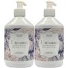 FEI FAN Sapone Liquido Per Mani e Corpo, Profumed Edition, Nutriente Ed Emolliente. Accarezza e Nutre La Pelle Rilasciando Un Profumo Ricco e Gradevole 500ml (2 Flaconi, UNISSON)