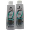 Generic Alama Shampoo, ZERO STRESS, Serbo Regolatore -Pesantezza e Serbo +Purificazione e Volume 300ml (2 Unità)