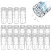 Lazzybeauty 20 Cartucce di Ricambio per Penna Microneedling a 12 Aghi per Hydra Pen H3 Applicatore di Siero, Autentiche Punte di Ricambio Monouso Accessori per la Cura della Pelle