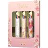 adopt FLOWER FOREVER Set da 3 pezzi, 3 x 30 ml Eau de Profums da donna | Set regalo profumo (3 x 30 ml), da regalo, profumi floreali, adopt: profumo da donna