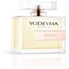 Yodeyma Profumo Donna POETIC Eau de Cologne 100ml. combinazione di note soavi e floreali di Fiore di Limone, Cicerchia Odorosa e Muschio Bianco