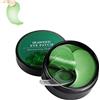 HADAVAKA Seaweed Tightening Eye Mask, Seaweed Tightening Eye Mask For Men And Women, Seaweed Eye Masks For Dark Circles And Puffiness, Reduce Wrinkles Under Eye Bags, Collagen Crystal Eye Mask (1 box)