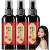 Generisch Saffron Hair Blackening Spray, Saffron Hair Spray con Polygonum Multiflorum Essence, Herbal Formula Turns Gray Hair to Black, Nourishes Roots, Smooth & Shiny Hair (3)