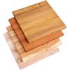 LAMO Manufaktur LHG-01-A-004-604 - Tavolino in legno massiccio, 60 x 40 cm, colore: grezzo