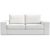 MASTERS OF COVERS Copridivano Kivik 2 Posti, Cotone Bianco | Compatibile con IKEA Kivik 2 posti 190 x 95 x 83 cm. Solo fodera, divano non incluso. Cotone.