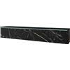 Muebles Slavic Mobile TV Lowboard D 180 cm, Mobile TV, Tavolo TV, Illuminazione a LED opzionale, Mobili soggiorno, Color marmo San Sebastian (con illuminazione a LED)