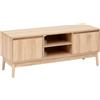 5 five simply smart 5five - Mobile TV Effetto Rovere Naturale abana con 2 armadietti