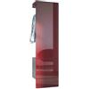Vladon Carlton Hallway Set 5, Set di contenitori per corridoi con 1 Pannello Appendiabiti con Anta incorporata e 1 Asta Appendiabiti, Antracite Opaco/Bordeaux Lucido (52 x 193 x 35 cm)