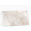 Generic Piano per Tavolo Rettangolare 120x60 cm | Base In Vetro Temperato | Lastra di Protezione | Installazione Semplice | Cuscinetti Antiscivolo | Per Pranzo, Cucina | Decorativo - Texture di Marmo