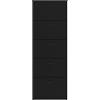 AVANTI TRENDSTORE - Steppi - Scarpiera in Legno Laminato con Ante a ribalta, Disponibile in 2 Colori e 2 Misure Diverse (Antracite, 58,5x168,5x17 cm)
