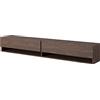 Selsey Mobile TV Sospeso Con 2 Ante 2 Cassetti Mobile Porta TV Per Soggiorno Camera Da Letto 200 cm Colore Noce Mirrgo
