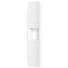 Vicco Mobile bagno alto Fredd, Bianco lucido, 36.4 x 190.5 cm, a parete con due ripiani interni regolabili