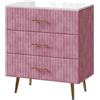 Vicco Cassettiera Velia, rosa, 70 x 78.5 cm