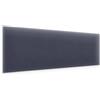 murando - Testiera Letto Singolo Imbottita - Rettangolo - Velluto Qualità - Antimacchia - 20x80 cm 1 Pezzo - Pannelli Decorativi per Pareti - Pannello Imbottito per Camera da Letto - Minimal - Lavanda