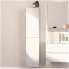 Mob-In - Colonna per bagno, 140 cm, colore: Bianco
